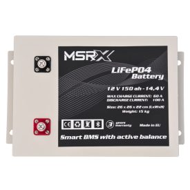 MSRX LiFePO4 Lítium Akkumulátor 12V 100Ah